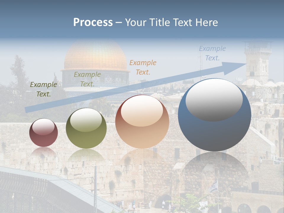 Life Judaism Brick PowerPoint Template