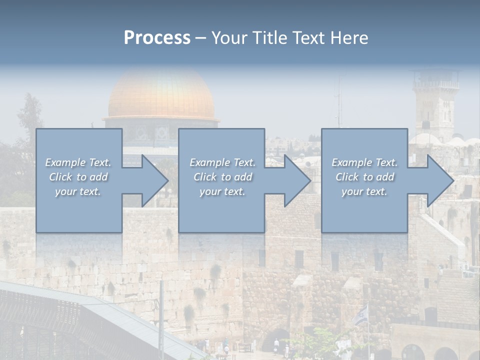 Life Judaism Brick PowerPoint Template