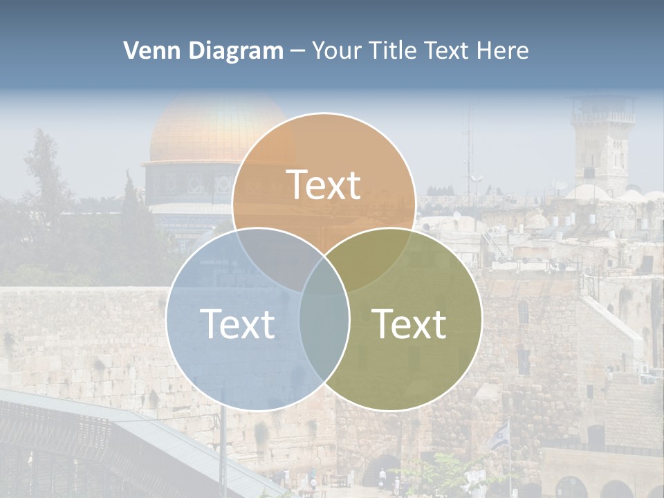 Life Judaism Brick PowerPoint Template