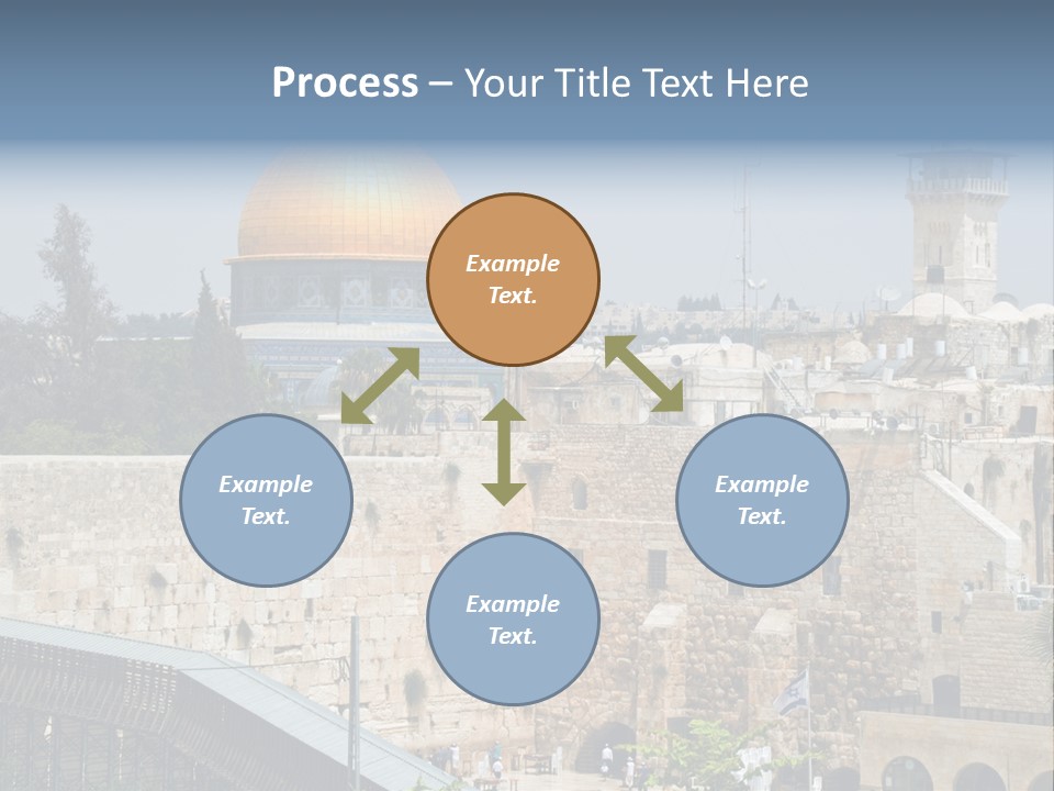 Life Judaism Brick PowerPoint Template