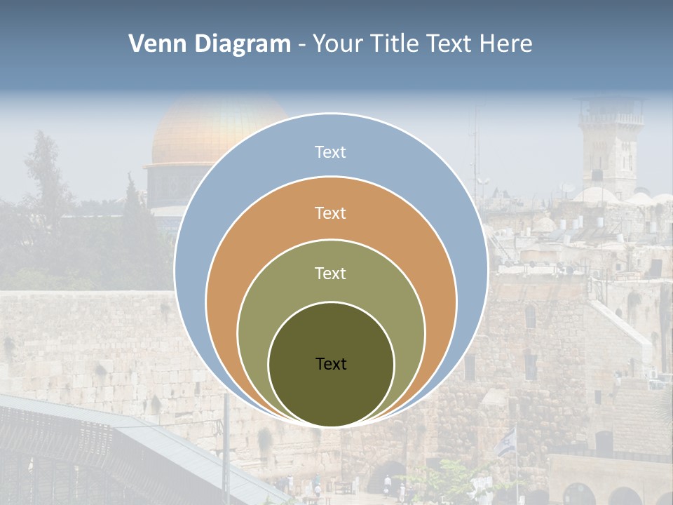 Life Judaism Brick PowerPoint Template