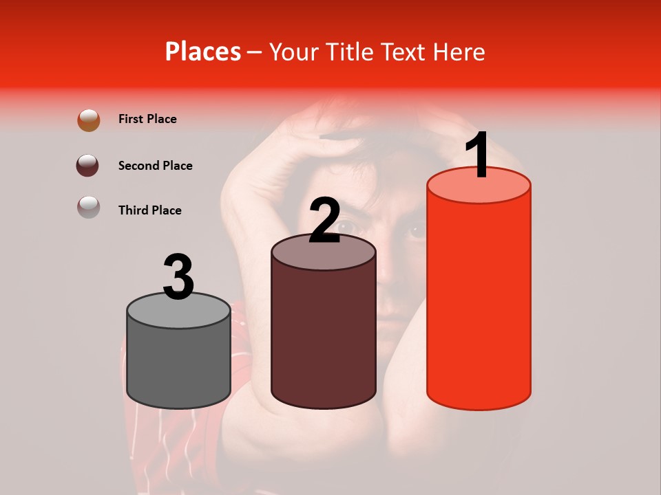 Ill Frightened Attitude PowerPoint Template