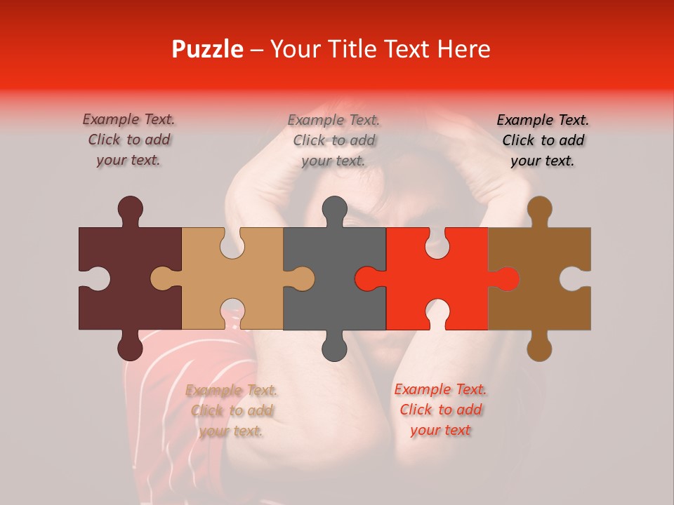 Ill Frightened Attitude PowerPoint Template