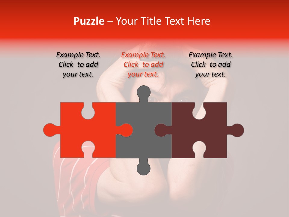 Ill Frightened Attitude PowerPoint Template