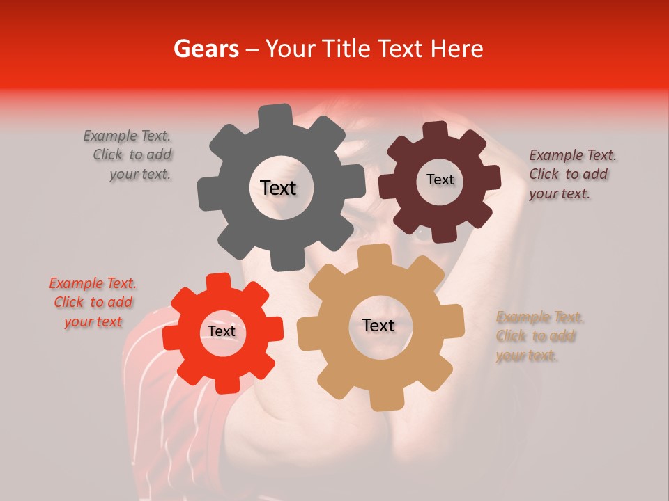 Ill Frightened Attitude PowerPoint Template