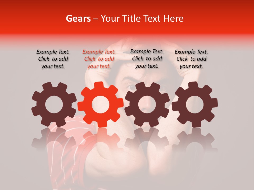 Ill Frightened Attitude PowerPoint Template