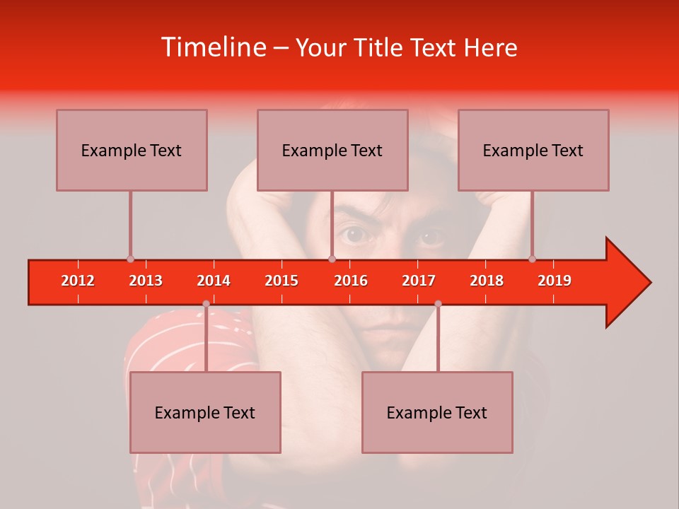 Ill Frightened Attitude PowerPoint Template