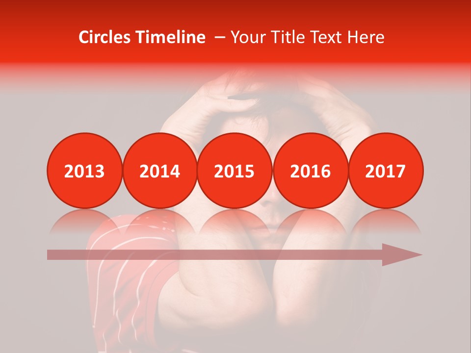 Ill Frightened Attitude PowerPoint Template