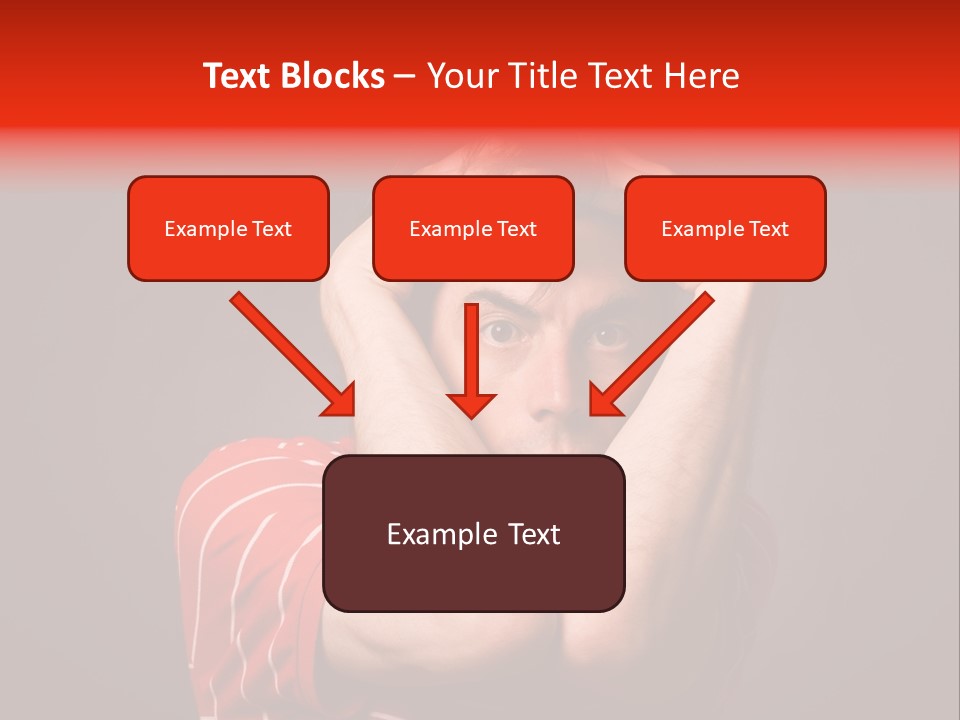 Ill Frightened Attitude PowerPoint Template