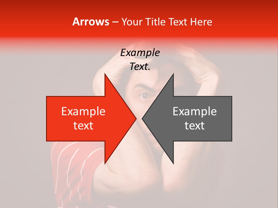 Ill Frightened Attitude PowerPoint Template