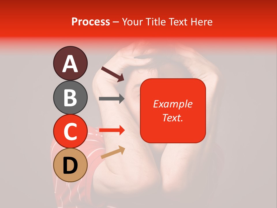 Ill Frightened Attitude PowerPoint Template