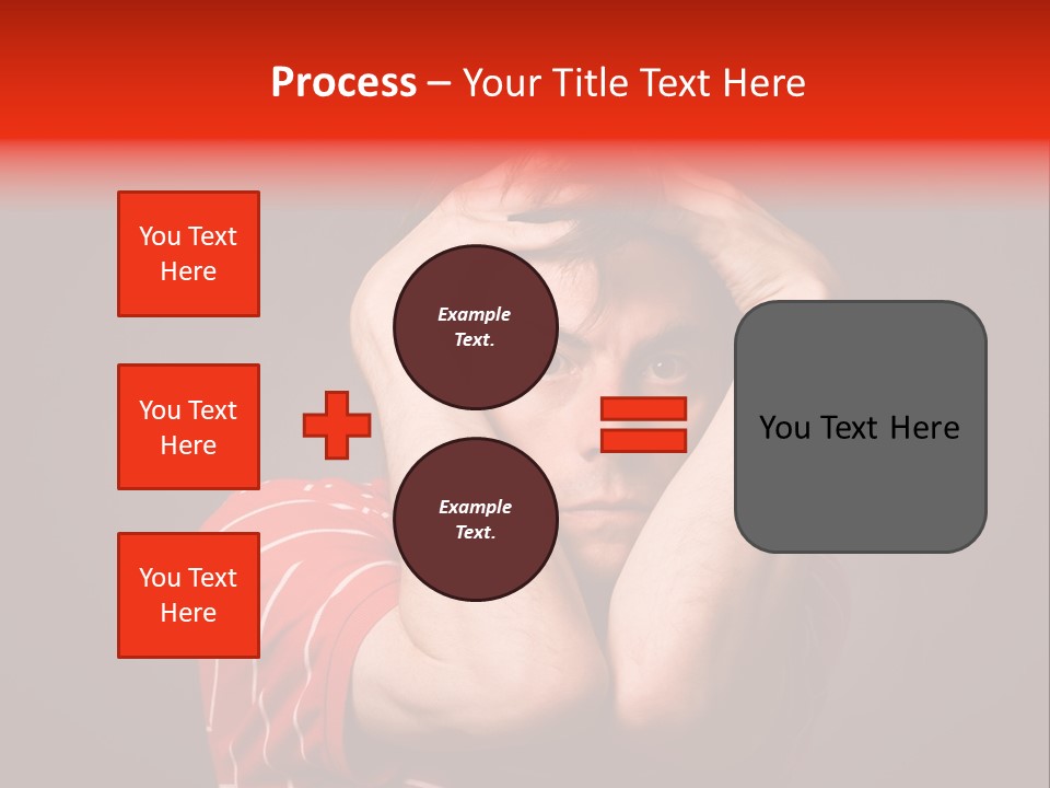 Ill Frightened Attitude PowerPoint Template