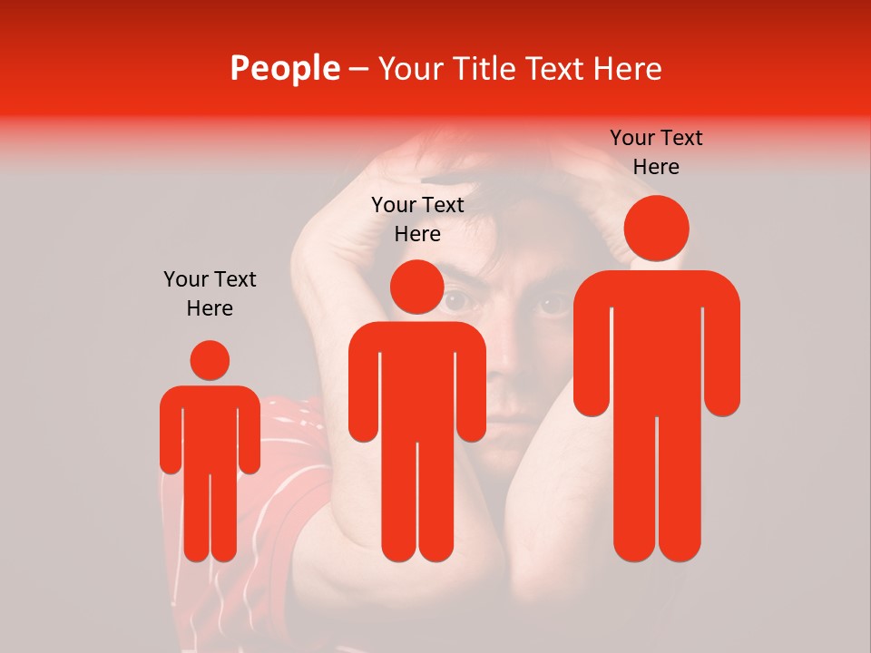 Ill Frightened Attitude PowerPoint Template