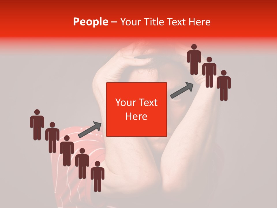 Ill Frightened Attitude PowerPoint Template