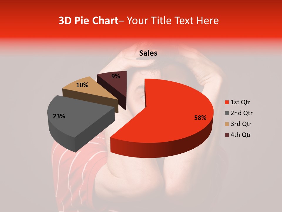 Ill Frightened Attitude PowerPoint Template