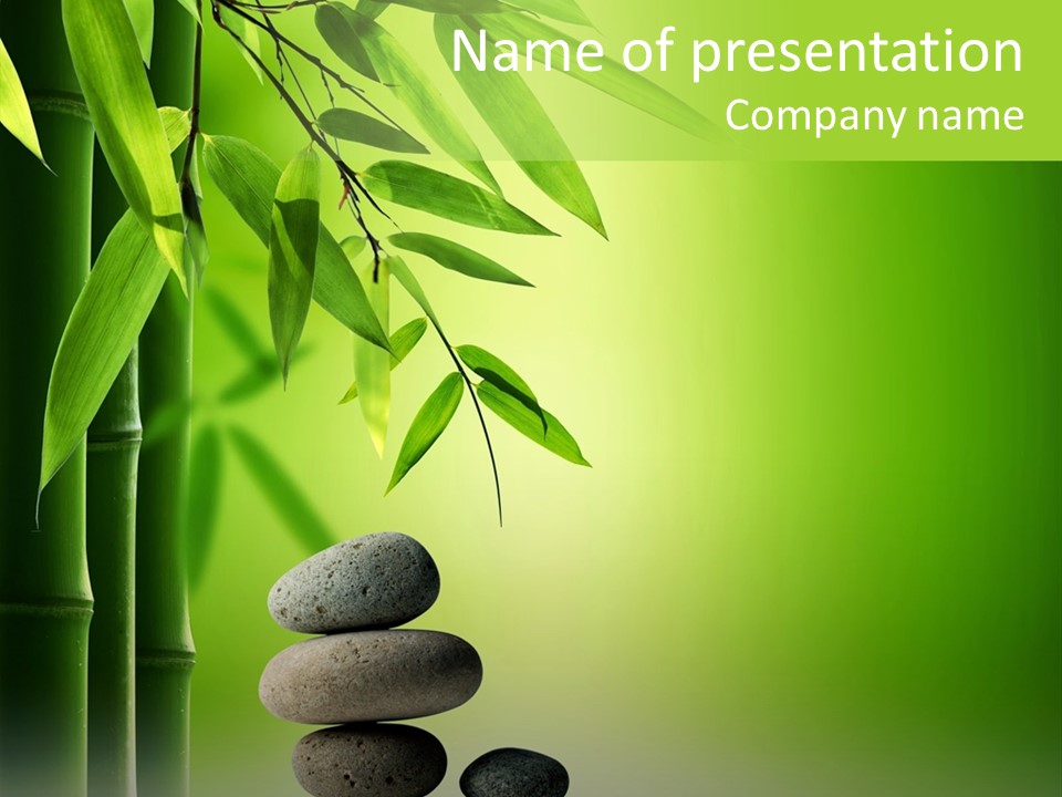 Therapy Forest Green PowerPoint Template