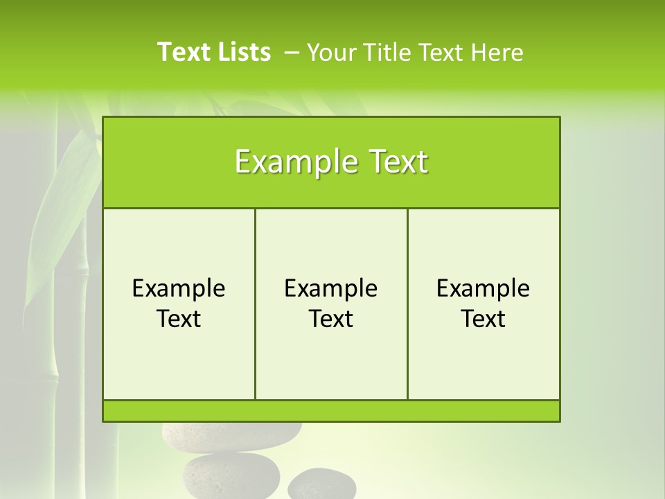 Therapy Forest Green PowerPoint Template