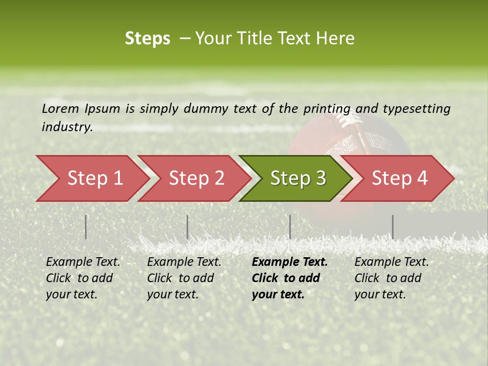 Mark Players Space PowerPoint Template
