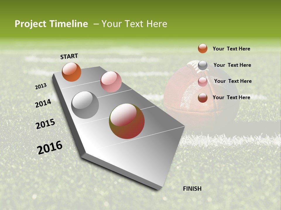 Mark Players Space PowerPoint Template