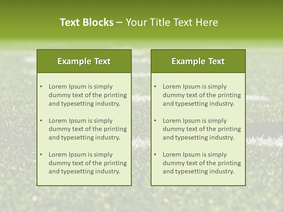 Mark Players Space PowerPoint Template