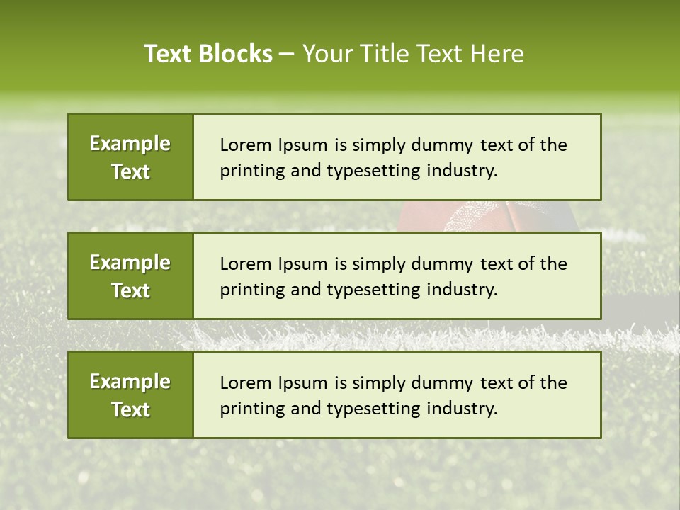 Mark Players Space PowerPoint Template
