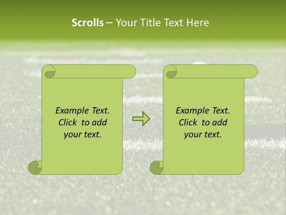 Mark Players Space PowerPoint Template