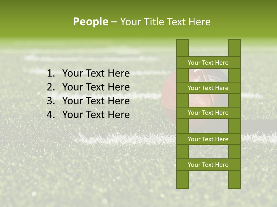 Mark Players Space PowerPoint Template