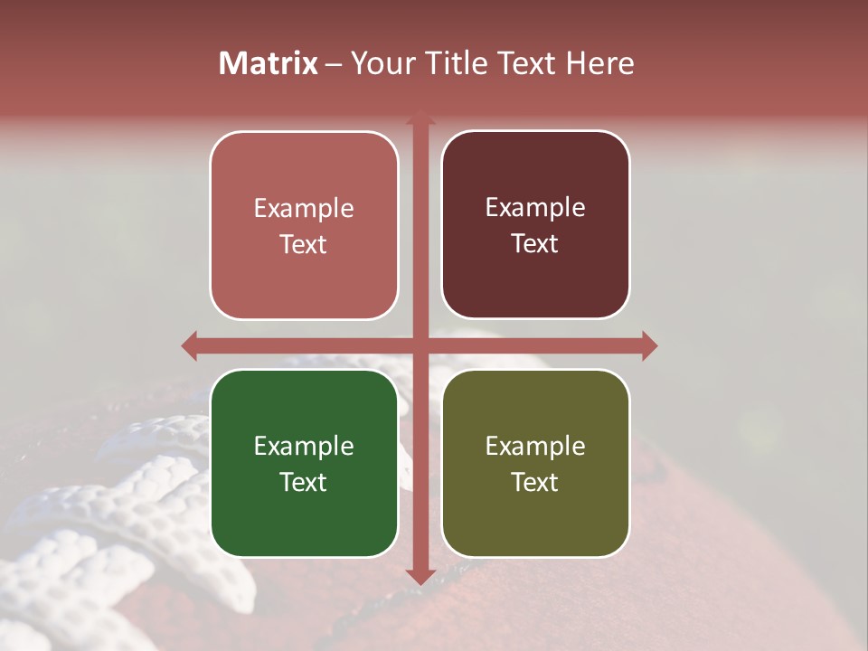 Pile Tackled Grass PowerPoint Template