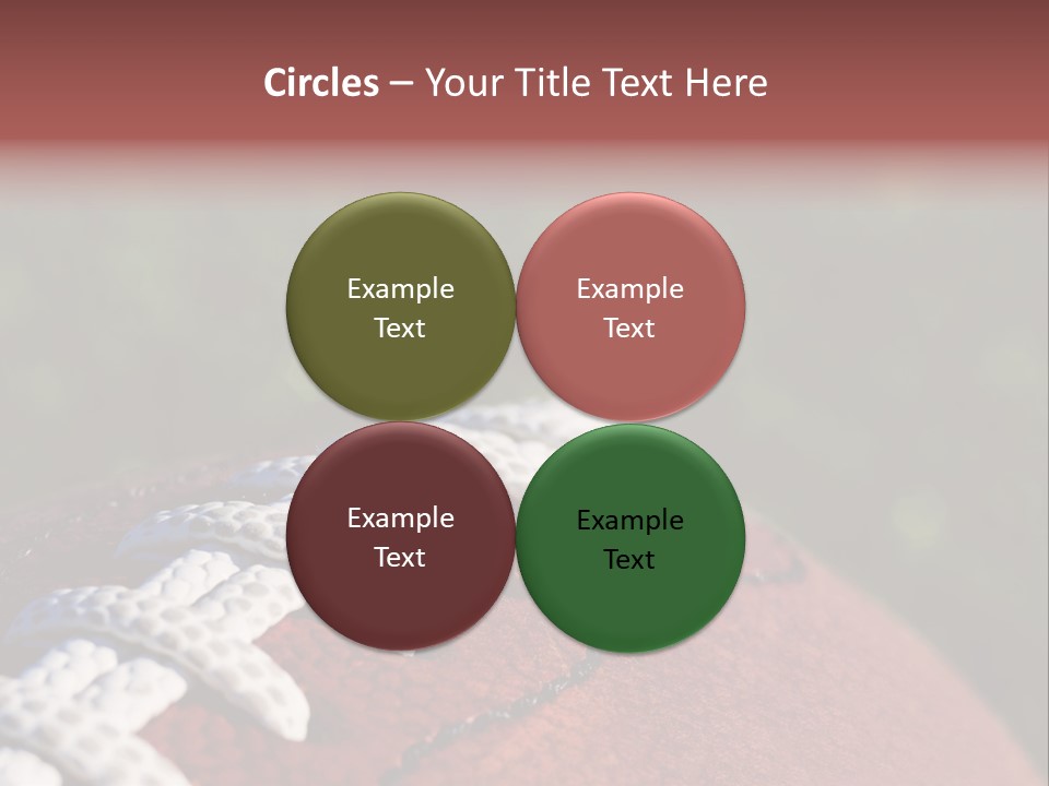 Pile Tackled Grass PowerPoint Template