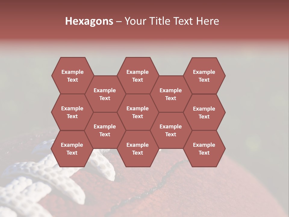 Pile Tackled Grass PowerPoint Template