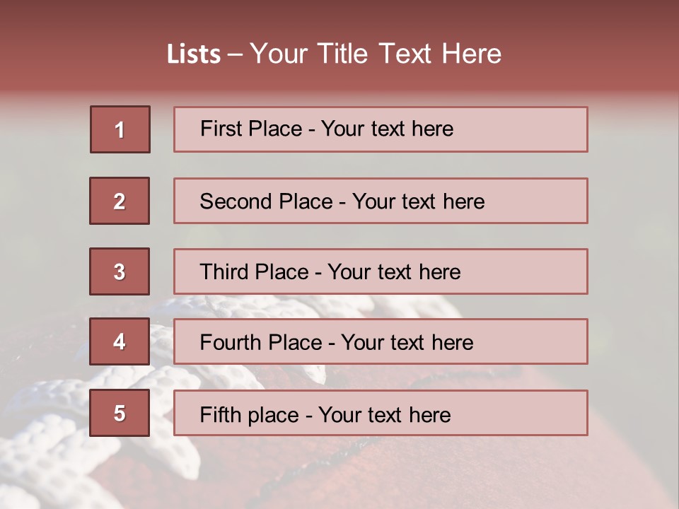 Pile Tackled Grass PowerPoint Template