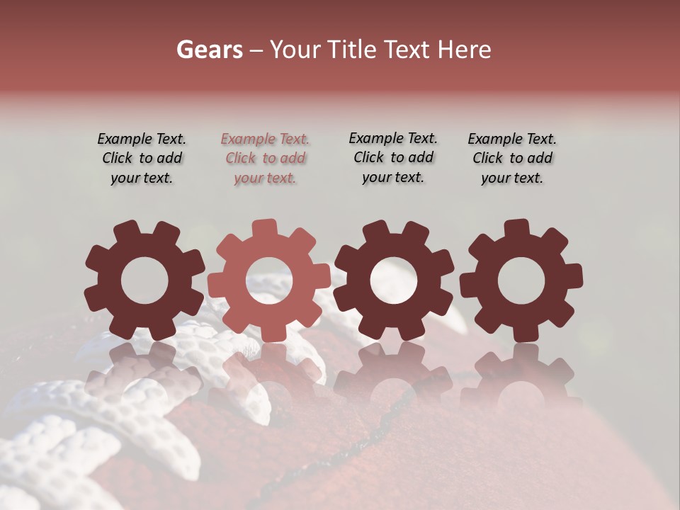 Pile Tackled Grass PowerPoint Template