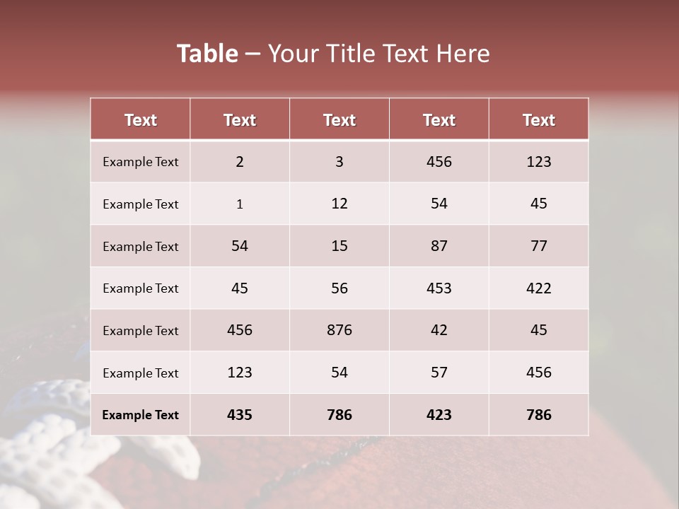 Pile Tackled Grass PowerPoint Template