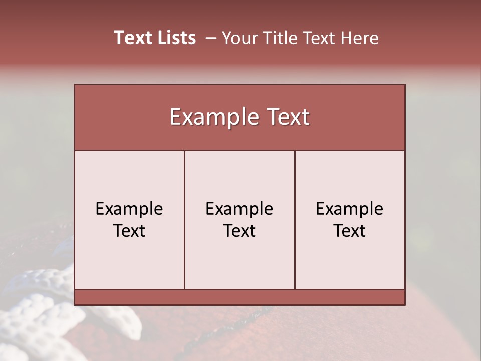 Pile Tackled Grass PowerPoint Template