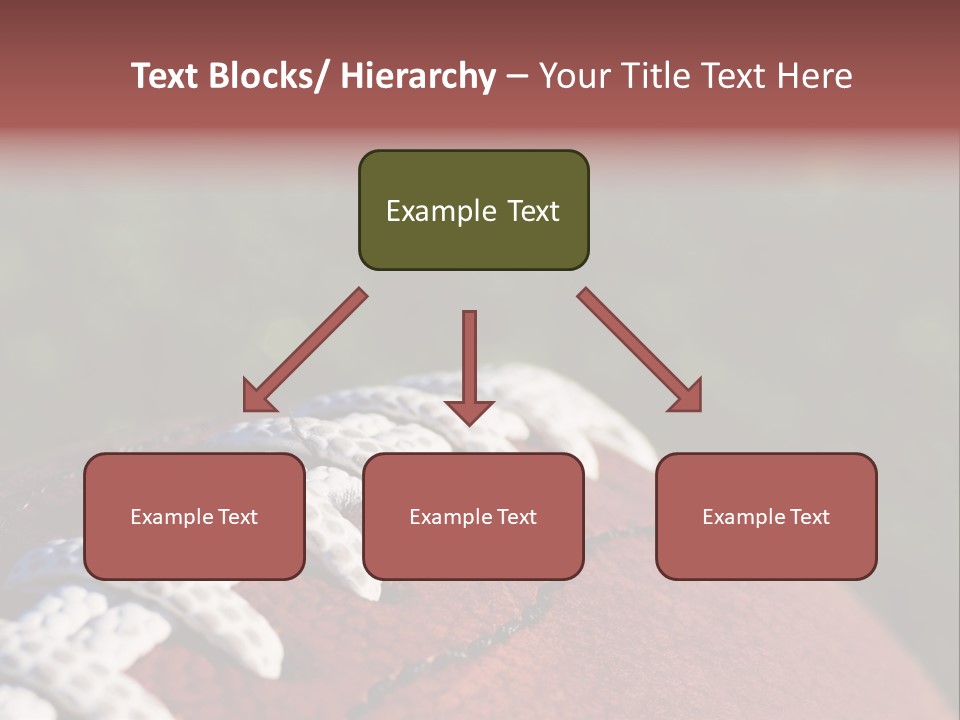 Pile Tackled Grass PowerPoint Template