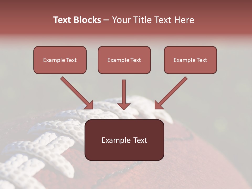 Pile Tackled Grass PowerPoint Template