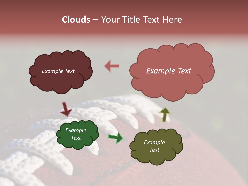 Pile Tackled Grass PowerPoint Template