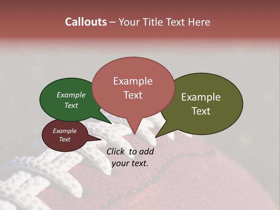 Pile Tackled Grass PowerPoint Template