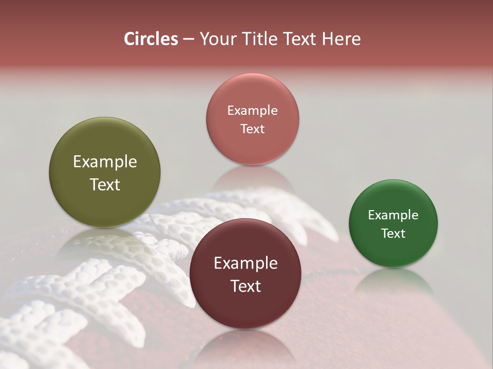 Pile Tackled Grass PowerPoint Template