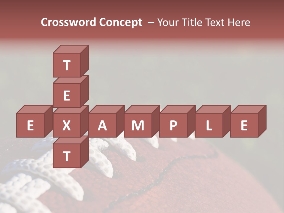 Pile Tackled Grass PowerPoint Template