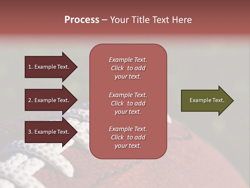 Pile Tackled Grass PowerPoint Template