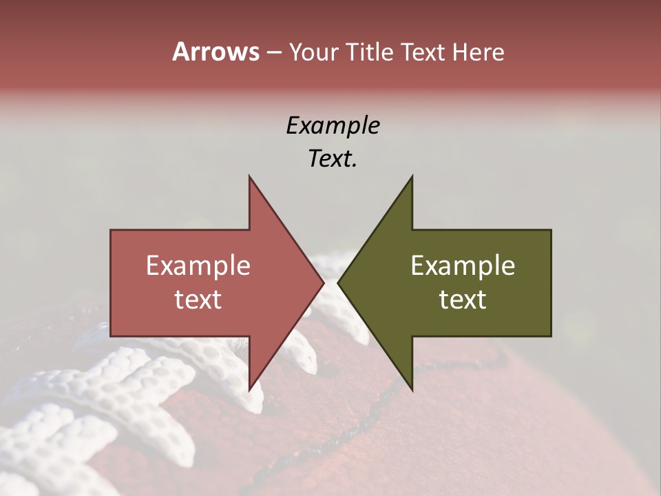 Pile Tackled Grass PowerPoint Template