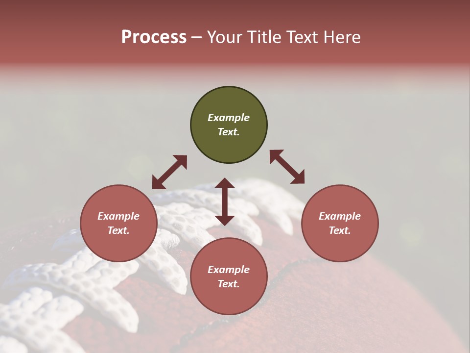 Pile Tackled Grass PowerPoint Template