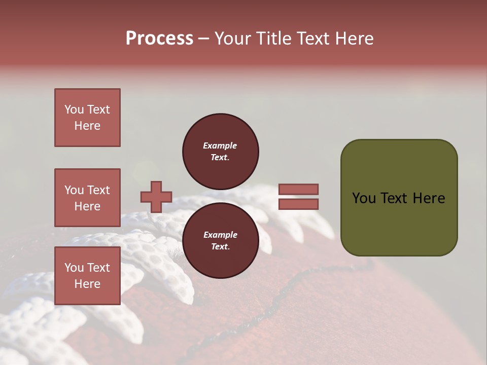 Pile Tackled Grass PowerPoint Template