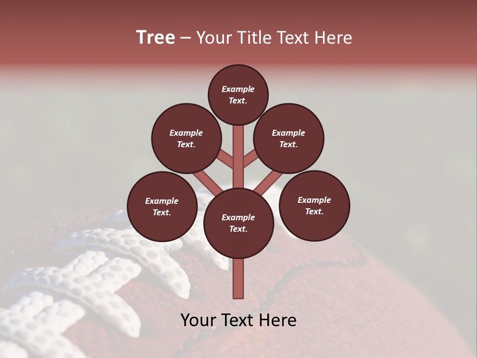 Pile Tackled Grass PowerPoint Template