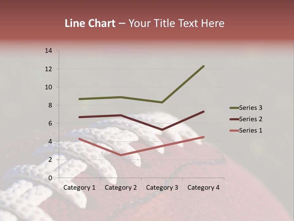 Pile Tackled Grass PowerPoint Template