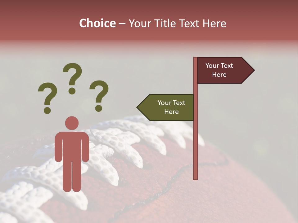 Pile Tackled Grass PowerPoint Template