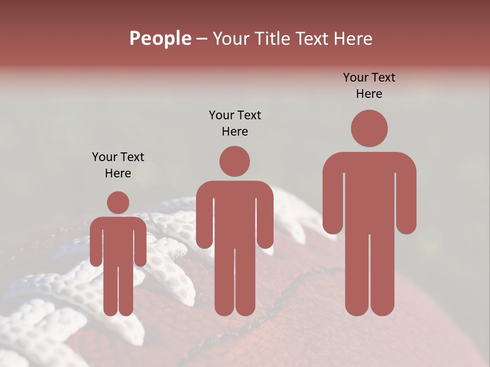 Pile Tackled Grass PowerPoint Template