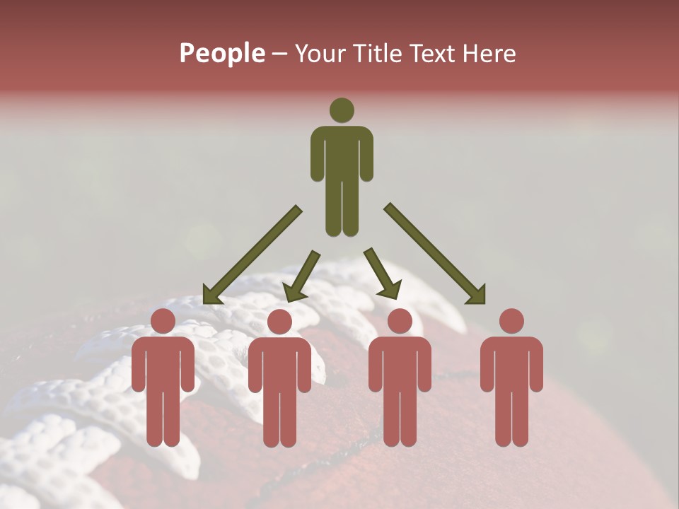 Pile Tackled Grass PowerPoint Template