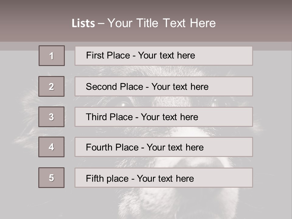 Workplace Economy Tall PowerPoint Template